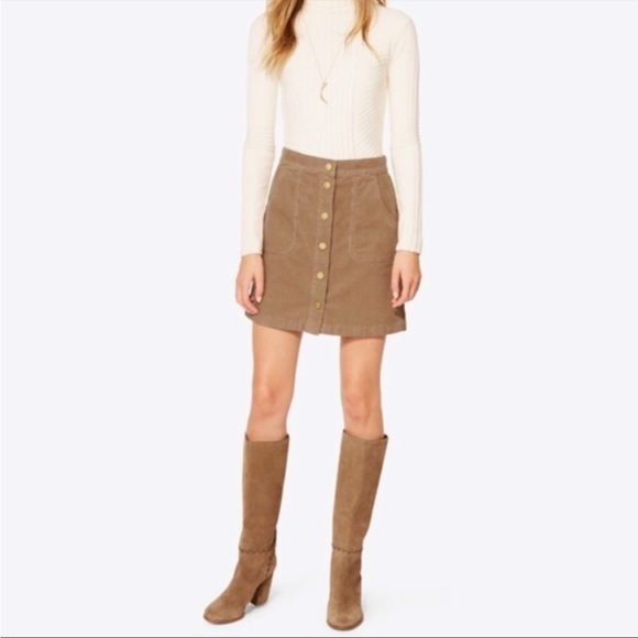Tory Burch 'Lucitano' Corduroy Skirt NWOT, 2 - Picture 3 of 14